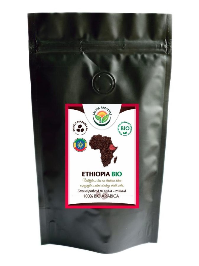 Káva - Ethiopia BIO 100 g Zavřete