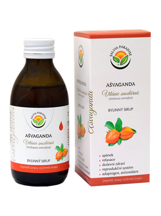 Ašvaganda - vitánie DS sirup 180 ml