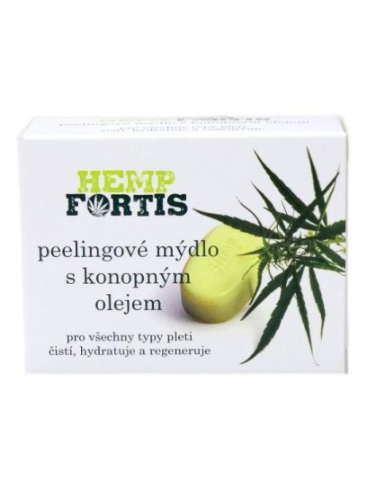 Konopné mýdlo peeling 100 g 