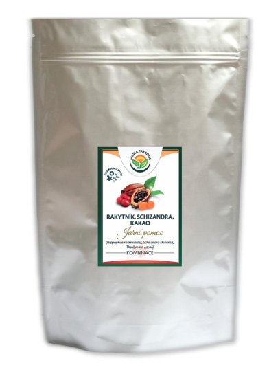 Jarní pomoc - rakytník - schizandra - kakao  400 g 