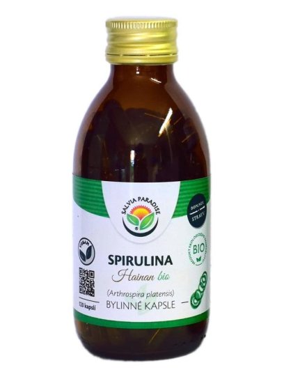 Spirulina kapsle BIO 120 ks 