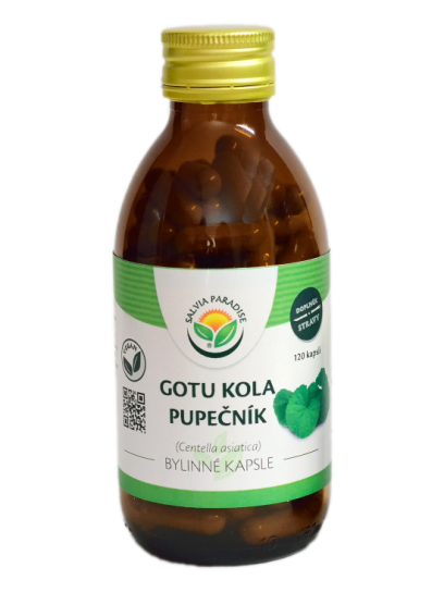 Gotu kola - pupečník kapsle 120 ks 