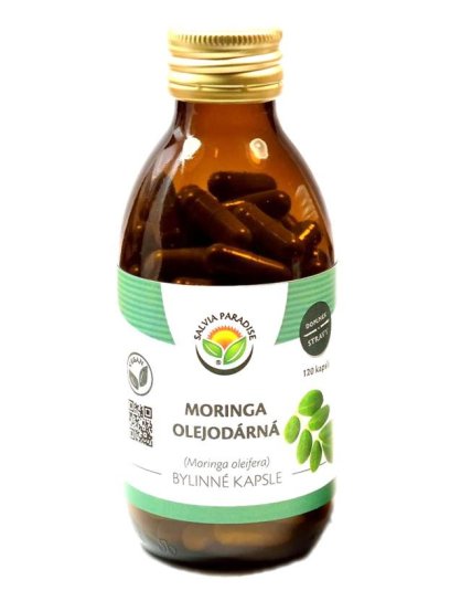 Moringa olejodárná kapsle 120 ks 