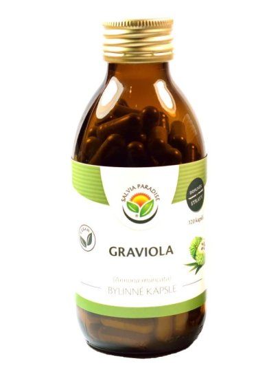 Graviola - Annona muricata kapsle 120 ks 